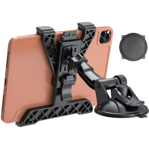 OHLPROタブレットホルダー車載タブレットスタンドダッシュボードホルダー運転席7-10.5インチのタブレットに専用ダッシュボード・卓上に取付用粘着ゲル+強力吸盤iPad/Sumsunggalaxytab/Kindleなど…