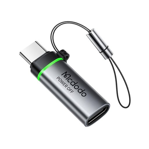 McdodoライトニングtoType-C変換アダプタ60WPD急速充電スマートパワーオフ機能搭載USB-Cコネクタ呼吸ライト設計ライトニングからタイプC変換アダプタMacBookiPadiPhone