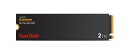 SanDiskExtreme2TBM.2NVMeSSD内蔵SSDPCIeGen4.0最大5150MB/秒の読み取り速度nCacheTechnology