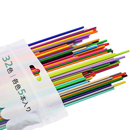 32色160本セットPCL3Dペンフィラメント詰め替え教育機関推奨3DoodlerStart+専用PCLフィラメント各色5本..