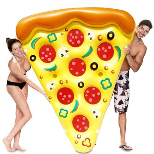 🍕【ユニークなデザイン】: 新しくユニークなピザ型デザインが登場! ピザ型フロートベッドに横になって日光浴を楽しむのはもちろん、プールやビーチで友達と遊んだり、夏の自由な雰囲気を満喫できます~! このフローティングベッドで夏の海の思い出を作り、家族や友達と楽しい時間を過ごそう! 🍕【高品質素材】: 無毒で、耐摩耗性、耐久性があり、デジタル印刷、長い時間の使用の後でさえ色の損失無し、快適な手触り、ソフトな質感、安全に使用できる高品質の環境に優しいPVC素材を使用しています。 強い浮力と優れた耐荷重性で、90KGの人でも安全に座ることができます、水遊びや日光浴の際に転倒の心配がありません、また、クッションの高さを高くし、フラットに寝た時の快適性を高めています、優れたバランスと安全な乗り心地を提供します! 🍕【繊細な職人技】: 体にフィットするように設計され、このフローティングベッドの最大耐荷重は150KGで、フローティングベッドの上に座ることができます、水に落ちるのを防ぎ、完璧なバランスを保ちます。