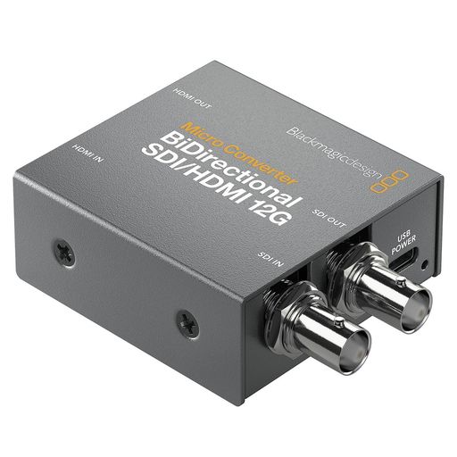 Blackmagic Design CONVBDC/SDI/HDMI12G/P Micro Converter BiDirect PSU(パワーサプライ付属)
