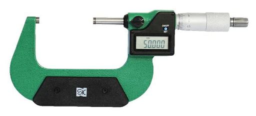 新潟精機(Niigataseiki)デジタル外側マイクロメータ測定範囲50~75mmQEM133-75