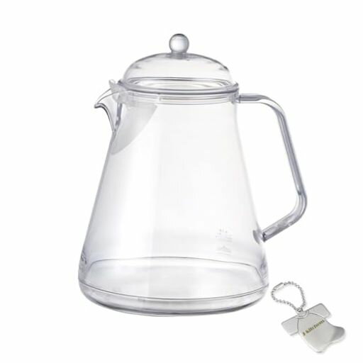 J-kitchens食卓インテリアハーブティーサーバーわれにくい日本製水麦茶等にも1100mlオリジナルタグ付