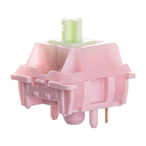 KiiBoomxストロベリージャム1986リニアメカニカルスイッチセット5ピン40gf35個入りストロベリージェロスイッチメカニカルゲーミングキーボード用MXキーキャップ対応