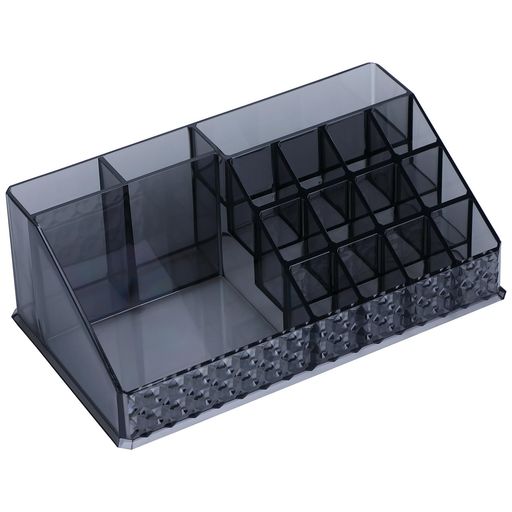 MOSIKERコスメ収納メイクボックスリップケースメイクブラシケースネイル香水小物収納アクリル黒透明おしゃれコンパクト卓上 MOSIKERコスメ収納メイクボックスリップケースメイクブラシケースネイル香水小物収納アクリル黒透明おしゃれコンパクト卓上