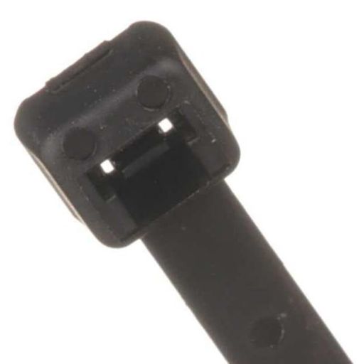 パンドウイット ダブルループ結束バンド 耐候性黒 PLB3S-C0