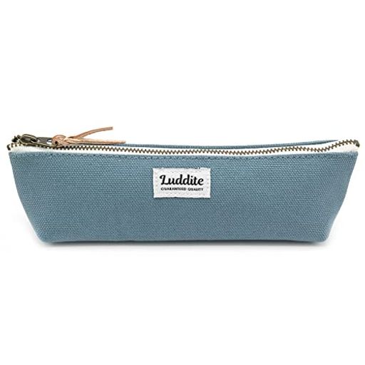 [Luddite]キャリーケースラダイトボートペンケース帆布ブルーグレー