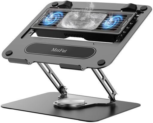 MetFutノートパソコン冷却台【2026新登場】取り外し可能な熱電冷却器ペルチェ素子冷却パッド調節可能&3..