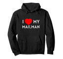 ILoveMyMailmanIHeartMyPostmanガールフレンド妻夫パーカー