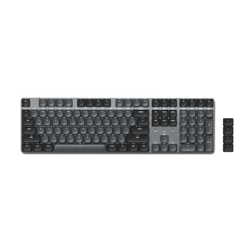 【拡張性の高い接続性】同時に最大4台のデバイスに接続できるワイヤレスメカニカルキーボードです。BLUETOOTH 5.0デュアルチャンネル、2.4 GHZ USBレシーバー、信頼性の高い有線接続を備え、切り替えが可能です。SATECHI SM3メカニカルキーボードはMAC、IPAD、WINDOWS、CHROMEBOOKなどのUSB-C対応デバイスに互換性があり、ノートパソコンとも完璧にペアリングできます 【108キー・ロープロファイルキーボード】SATECHIフルサイズメカニカルキーボードは、ロープロファイルの茶軸を採用し、優れた触覚フィードバックと高速な入力を実現。取り外し可能なキーキャップで、クリーニングやカスタマイズが簡単にできます。タイピングとゲーミングのバランスを追求した設計で、静音性が高く、オフィスや共有スペースでの使用に最適です 【14種類のLEDバックライトパターン】SM3バックライトキーボードには白色バックライトが搭載されており、F5およびF6ショートカットキーで明るさの調整が可能です。14種類のパターン、3段階の明るさ、4つのLEDスピードに対応。