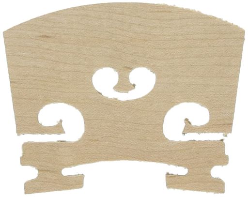 KCヴァイオリン用駒VBR40 サイズ:4/4 一般的な4/4サイズのバイオリンにご使用いただけます メーカー側の意匠変更により、予告なく外観上のデザイン・カラー等が変わる場合がございます。予めご了承ください。
