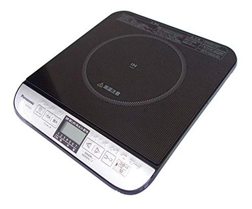 本体:幅30.4cmx奥行34.5cmx高さ5.4cm 消費電力:75W相当~1400W 質量:約2.5kg 付属品:電源コード お鍋のだしが簡単にとれる「鍋だし作りコース」 とろ火・強火が押すだけ「ワンタッチ火力操作」 運転音が気になりにくい「静音設計(弱火以下)」