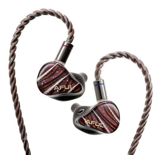 HiFiGo AFUL Performer 8S イヤモニ モニターイヤホン 有線 イヤホン1DD +6BA +1Passive Radiator +1Micro Planar HiFi音質 2pin着脱式 (Performer 8S-3.5mm)