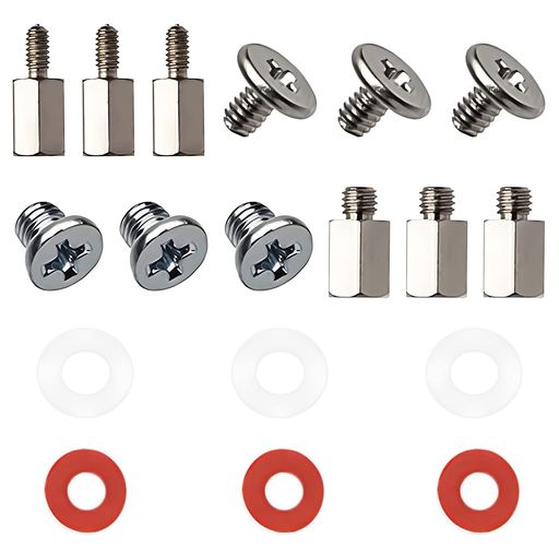 SingertopM.2SSD固定用ミリネジM.2ネジキットNVMeネジm.2SSD取り付けキットMsi/Gigabyte用のM2NvmeSSDネジM.2NvmeSSDネジ+スペーサー