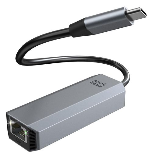 Minthouz USB-C LAN 有線LANアダプター 5000Mbps高速 RTL8157 Type-C LAN USB LAN 変換アダプター 5gbps wifi 10gbe usb アダプター USB type C to RJ45