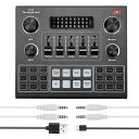 SnsowedV9オーディオUSBヘッドセットマイクWebキャストライブサウンドカード12電話サウンドコンピュータ用の電気サウンドブロードキャスト