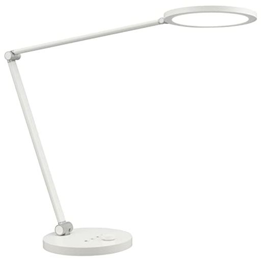 オーム(OHM) デスクライト スタンドライト LED【調光調色&タイマー機能付】電気スタンド 卓上 ...