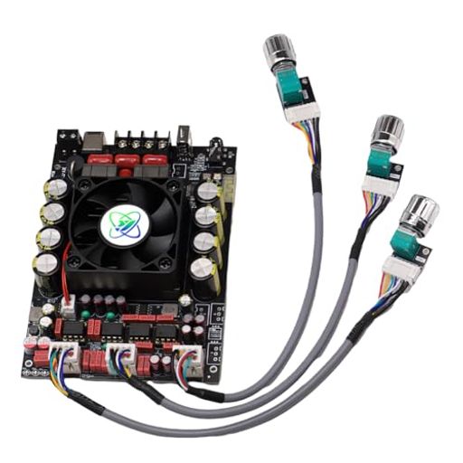 Rakuten - BCDYH220W+220WBT5.2オーディオパワーアンプポータブルサウンドアンプモジュールスピーカーアンプボードハイパワーサブウーファーアンプ