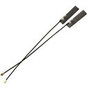 汎用FPC基盤3G4GLTEEDGEGSMW-CDMACDMAUMTSWWANワイヤレスWANモジュールなど用ミニサイズアンテナ2本セット(24cm)