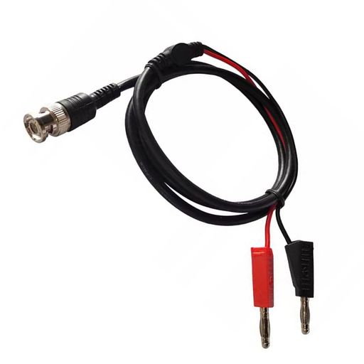 BNCからバナナへのテストリードデュアルBNCテストリードBNCからバナナプラグへ4MM同軸ケーブルオシロス..