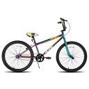 HILAND2426インチBMX自転車フリースタイル初心者向け練習用bmx街乗り対応ブレーキ付き子供用大人用キックスタンド付きペグ付き