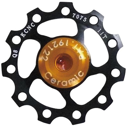 ケーシーエヌシー(KCNC)自転車軽量ディレーラーパーツセラミックベアリング仕様ジョッキーホイール11Tプーリー