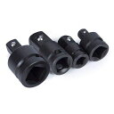 KIMLONTON4PCSソケット変換アダプターソケットアダプターセット差込角変換ソケット6.35MM(1/4”)9.5MM(3/8”)12.7MM(1/2”)...