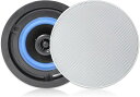 HERDIO天井取付型スピーカー天井埋め込み天井埋込型設置用スピーカー丸型160W埋込取付SPEAKERシステム(2)