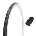 シンコー26インチ自転車タイヤチューブセットDEMINGL/T26x13/8ブラック/ホワイトW/OSR19960361