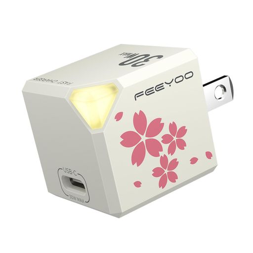 【Feeyoo GaNPower 30W】 新たな小型スタイル&amp;高出力30WのUSB-C充電器!iPhone 15 Proを約30分で60%まで充電可能で、従来の5W充電器と比べて約3倍速いPD急速充電器です。スマホからタブレット、スマートWatch、MacBook AirなどあらゆるUSB Type-C関連デバイスを効率的に急速充電できます。 【幅広い汎用性】 このPD充電器はUSB-C Power Delivery3.0の充電規格と互換性があり、PPS規格にも対応しており、iPad Pro/iPad mini/iPhone/Androidスマホ/タブレット端末/iWatch/Switchゲーム機など、自動的に出力を判別しさまざまなデバイスへ最適・最速に充電できます。 【コンパクトサイズ・ミニスタイル】 FeeyooのUSB-C対応充電器ではGaN採用して最小&amp;最軽量クラスです。ノートPCに対応可能の急速充電器をスマホ充電器のサイズで実現しました。持ち運びに便利で、かばんに常備できる頼りになる小型充電器です。MacBookAirに付属の30W充電器に比べて約70%のコンパクト化を実現しました。