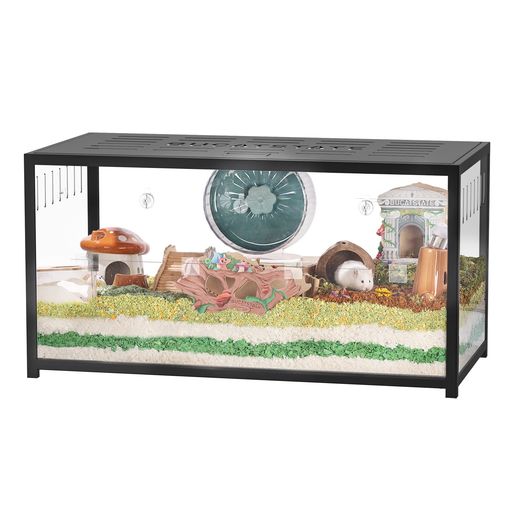 BUCATSTATE ハムスター ケージ2.0 100cm 飼育ケージ 2つ扉 組立簡単 耐久 安定 通...