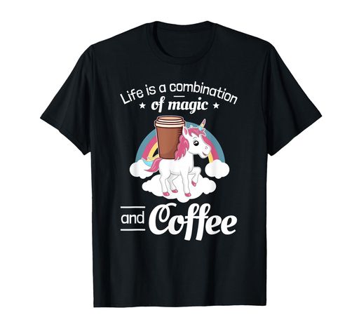 コーヒーユニコーンマジックTシャツ