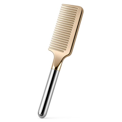 ENBRUO ヘアブラシ 櫛 ヘアコーム レディース メンズ 兼用 日本デザイン 静電気防止 耐熱 2WAY設計 濡れ髪 ドライ髪兼用 ロングヘア 絡まりやすい髪に最適 ローズレッド ツヤ出し効果 ゴール…
