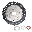 カセットスプロケット12スピード11‐50Tフリーホイールカセットスチール製フリーホイールロードバイクマウンテンバイク交換用