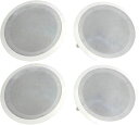 【PYLE壁・天井埋込式2WAYマウントスピーカー20.3CM(8インチ)(2個セット)】最大出力250W定格出力125W直径:27.3CM奥行き:8.9CMインピーダンス:4-8オーム周波数特性:50HZ-20KHZ(2)