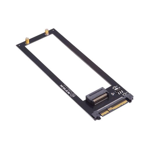 NFHKU.2SFF-8639ホスト~PCI-E定規1UGEN-ZEDSFF9.5mm15mm25mmショートSSDE1.SヒートシンクPM9A3PM9D3P5801Xキャリアアダプター