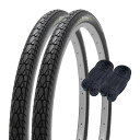 シンコー26インチ自転車タイヤチューブ各2本セットペア巻JETDAiiNEUE26x11/2ブラックW/OSR15460287