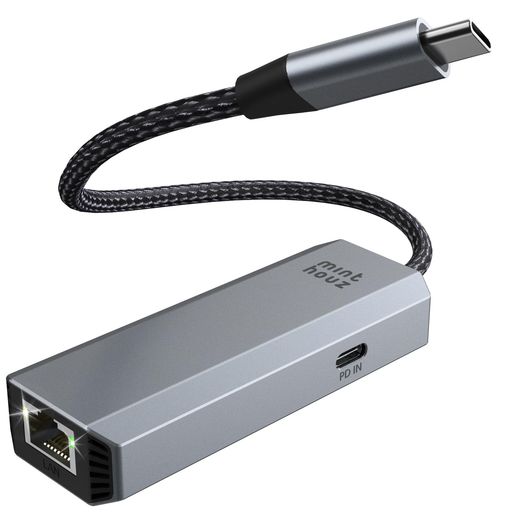 Minthouz USB LANアダプター 有線LAN 5Gbps usbc to lan 変換アダプター 10GBE usbアダプター