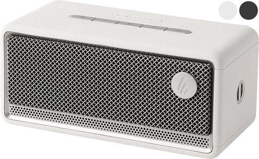 トラベル 【ブランドの積み重ねと実力の体現】1996 年北京に創立された Edifier(エディファイヤー)は、「音楽を生活の一部にする」という理念を一貫して持ち、20 年以上音質向上に取り組んできました。ES シリーズは「Exceptional Sound(卓越したサウンド)」を核心に、「Effortless Setup(簡単なセットアップ)、Elegant Style(エレガントなデザイン)、Emotional Sound(感動的な音質)」を価値の核心としています。卓上 Bluetooth ポータブルラインの匠の作品としての ES60 は、前代各モデルの技術的優位性を集約しています。同種製品の中で、ES シリーズはよりファッショナブルなデザイン、より高級で安全な素材、より先進的な工芸及び最新の音響デザインによって注目を集め、ブランドの年度最も購入価値のある卓上 Bluetooth ポータブル製品の一つとなっています。 【安全素材と全方位防護】本体フレームを肌触りの良いライチ柄シリコンで被覆、子供でも安心使用可能。IP66 防水防塵認証搭載、屋内・屋外問わず幅広いシーンに対応。