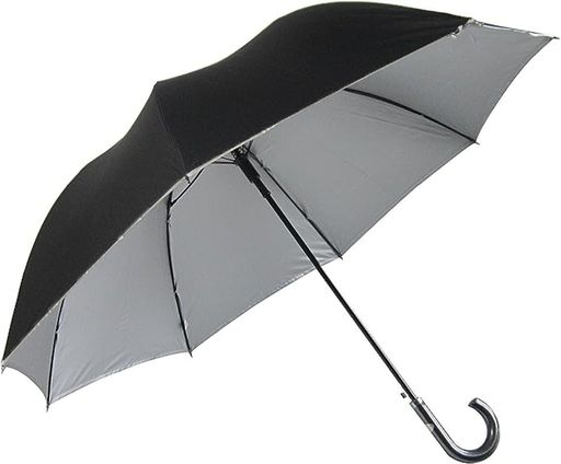 太陽 サイズ:親骨65cm、 素材:親骨/グラスファイバー、 中棒/スチール 、 生地:ポリエステル 撥水 耐熱 UVカット(内側UVコーティング加工 ・UVカット99.9% ・UPF50+・1級遮光 )、 仕様:ワンタッチジャンプ 圧倒的な耐熱耐UV素材採用。内側を特殊コーティング、一級遮光でしっかり遮熱。紫外線もUV99.9%カット、UPF指数も最大の50+を実現。しっかりギラギラ太陽から守ってくれます。 丈夫 軽量 グラスファイバー骨で軽くて指しやすい。折れにくく軽量でストレスフリー。 もちろん基本スペックもバッチリ雨に対する撥水も◯。ワンタッチ ジャンプ傘で開閉楽々。 65cm非常に大きく紫外線から守ってくれる。雨の日は肩やリュックもすっぽり、晴れの日ギラギラ太陽を完全にシャットアウト、デイリーからゴルフやサッカー スポーツ用 スポーツ観戦などにも