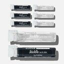 SILSTARPROFESSIONALシルスタープロフェッショナルストリップラッシュグルースティックオンスティック付きボトル0.07oz(1g)x8個-ブラックNクリアアソートハーフとハーフ/ラテックス