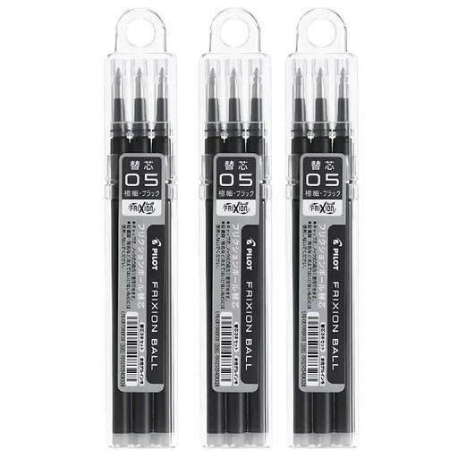 パイロットフリクションボール用替芯LFBKRF30EF3B0.5mm3本入x3黒 パイロットフリクションボール用替芯LFBKRF30EF3B0.5mm3本入x3黒