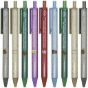 MAYDAHUIかわいいドットクマノック式ボールペン12本セット0.5MM黒インクおしゃれ動物ジェルボールペン可愛い文房具子供学生ギフトプレゼント
