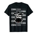 ゼブラ印刷愛好家のためのゼブラヘッドTシャツ