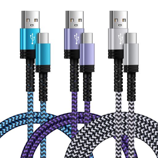 HootekiPhone16充電ケーブルタイプCUSBAtoCケーブル3本セット(0.9m+0.9m+1.8m/3色)...