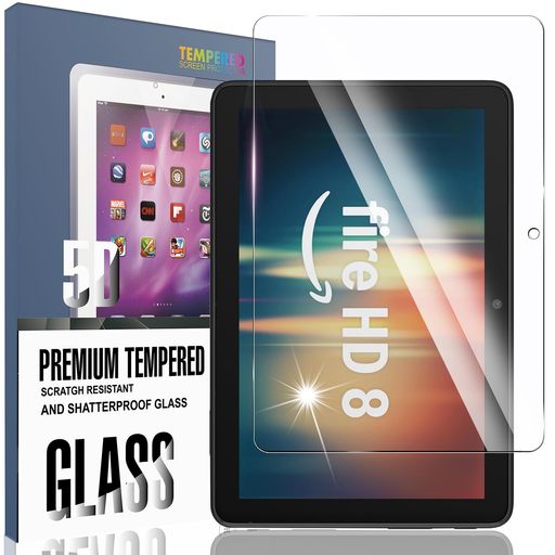 SHARP - 【Awubaige】ForFireHD8/8Plus用のガラスフィルム2020/2022/2024第10世代/第10世代8インチフイルムForFireHD8Plus用の保護フィルム衝撃吸収目に優しい貼り付け簡単