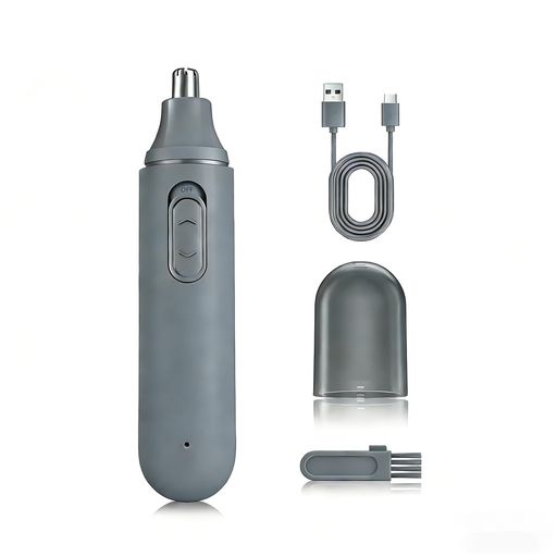 鼻毛、耳、眉、エチケット 【USB充電式鼻毛カッター】鼻毛カッター メンズは高性能リチウムイオン電池を内蔵しており、付属のType-Cケーブルでかんたんに充電することができます。いつでもどこでもお手軽に充電でき。スマートフォン用のUSB充電器でも充電は可能なので外出先での充電も便利です。