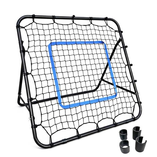 Sport - Vonacmeリバウンドネットサッカー室内外兼用[完全折りたたみ可能]103cm*100cmフットサルトレーニング用野球練習トレーニング練習用具