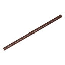 ヘッズ日本製レターワイヤータイ7x長さ15cmブラウン100本HEADSLYT-BR